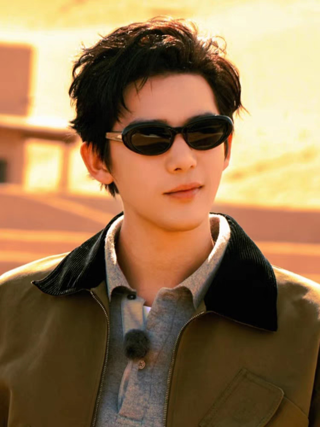 Gentle Moster(GM) 王安宇同款墨镜gm男士痞帅椭圆小框偏光防紫外线近视太阳眼镜女潮 型号