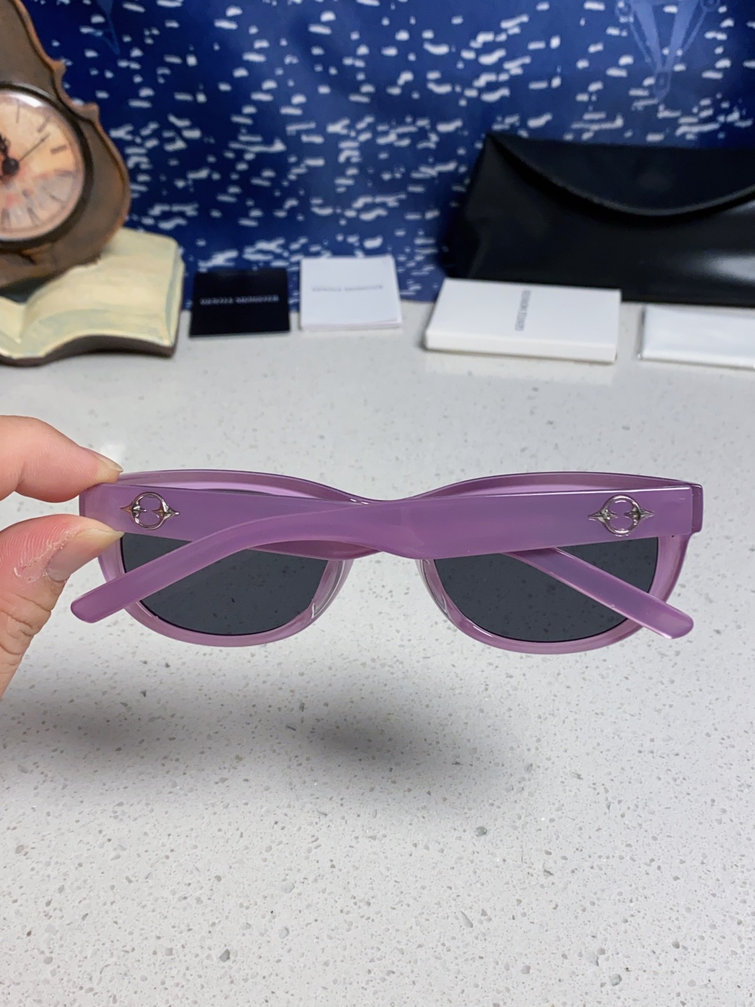 Gentle Moster(GM) 王嘉尔同款高品质欧美小框墨镜男时尚太阳镜女款防紫外线眼镜驾驶镜椭圆形