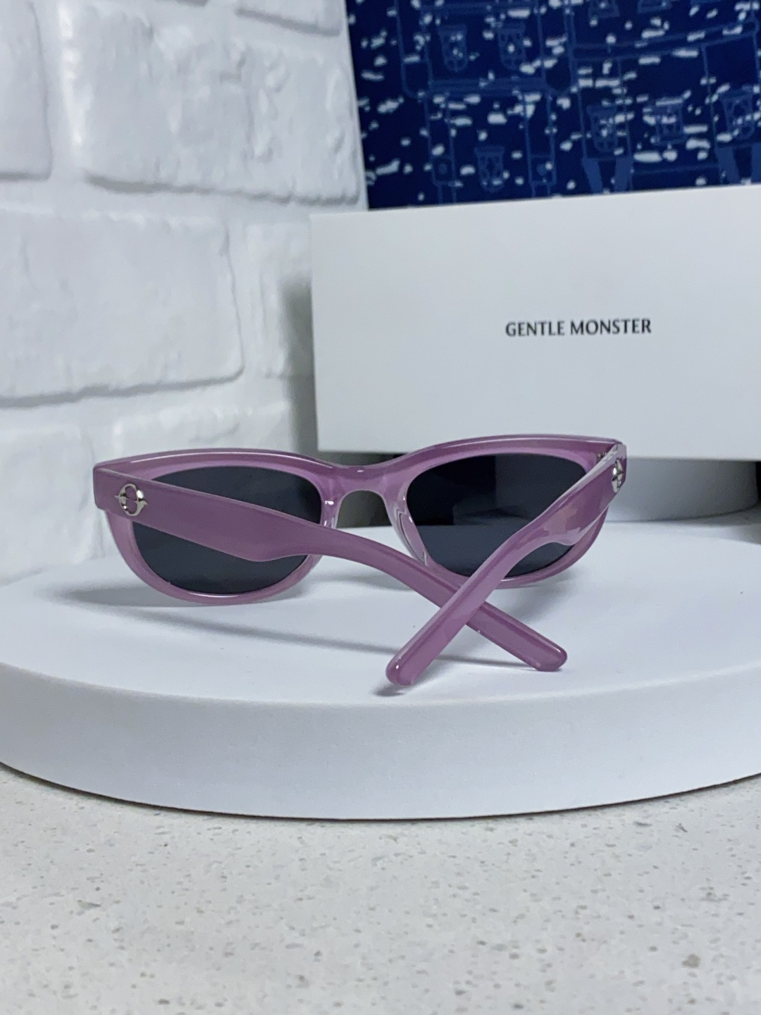 Gentle Moster(GM) 王嘉尔同款高品质欧美小框墨镜男时尚太阳镜女款防紫外线眼镜驾驶镜椭圆形