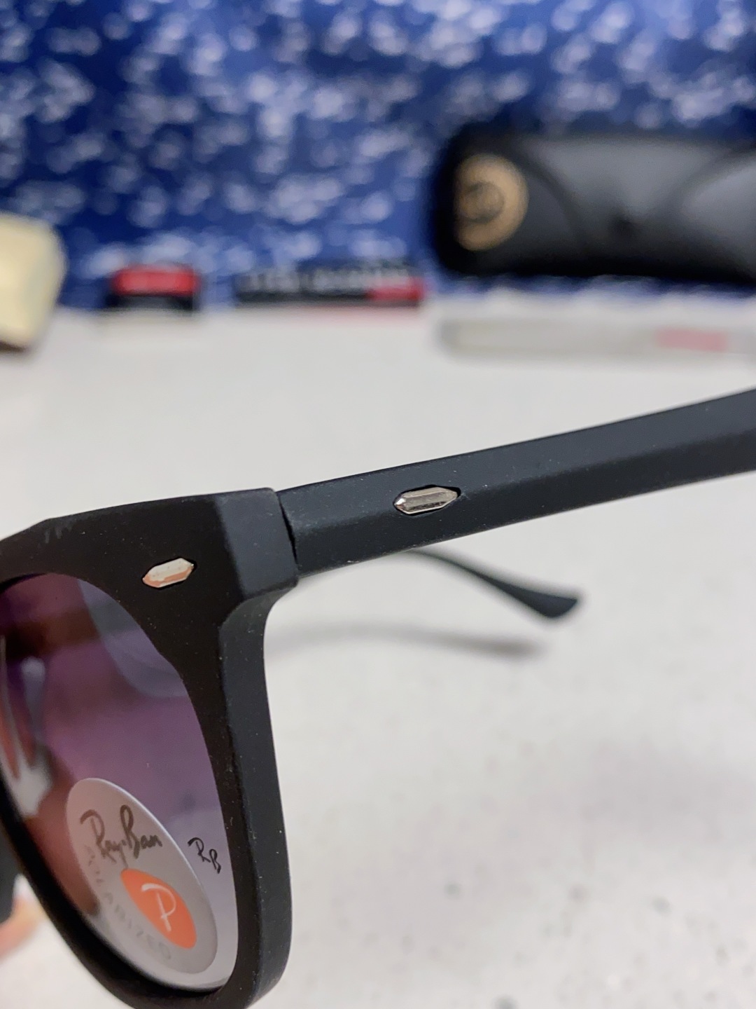 RayBan 雷朋 2025新款时尚太阳眼镜rb个性潮流男女款防强光太阳镜复古欧美圆脸 偏光款RB456