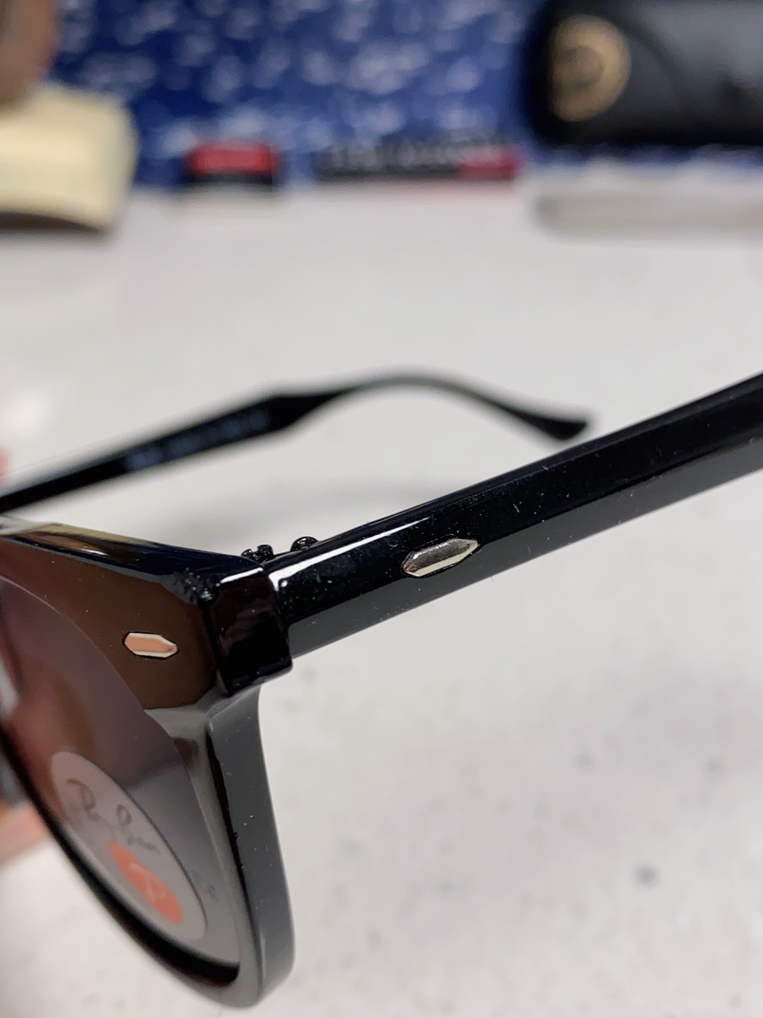 RayBan 雷朋 2025新款时尚太阳眼镜rb个性潮流男女款防强光太阳镜复古欧美圆脸 偏光款RB456