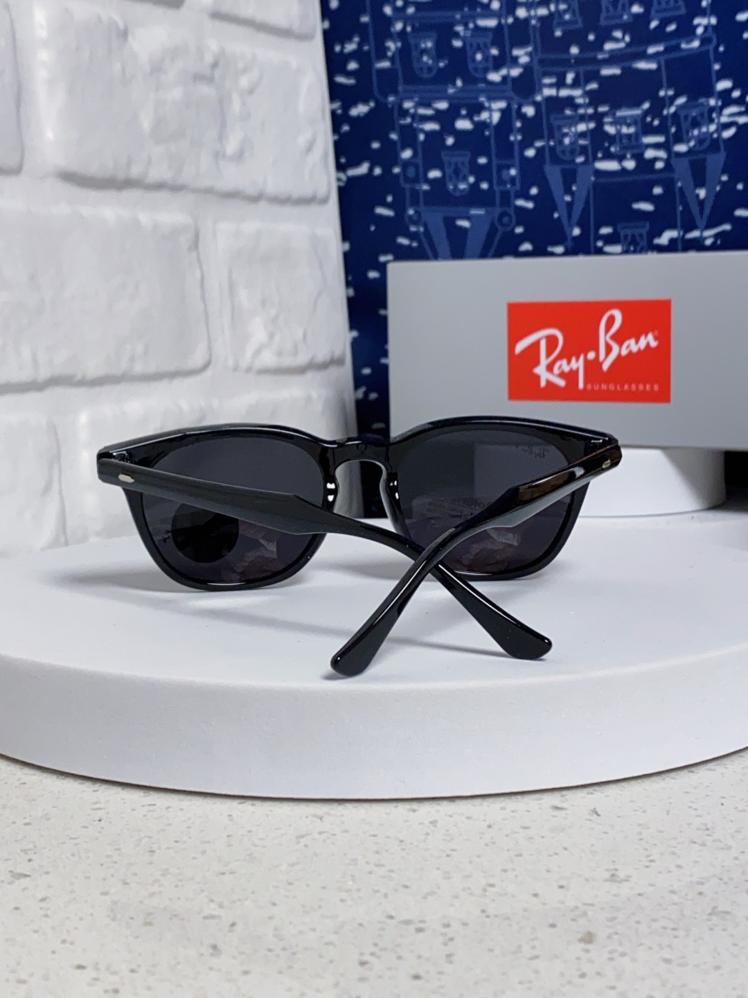 RayBan 雷朋 2025新款时尚太阳眼镜rb个性潮流男女款防强光太阳镜复古欧美圆脸 偏光款RB456
