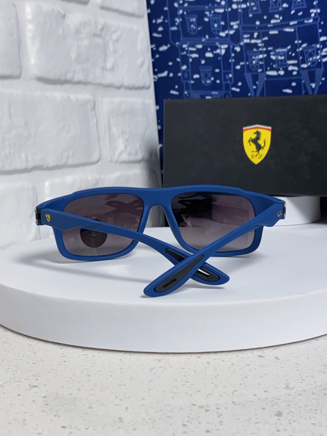 RayBan雷朋法拉利联名 2025新款太阳镜墨镜 树脂偏光级感防紫外线眼镜开车护目 RB4364
