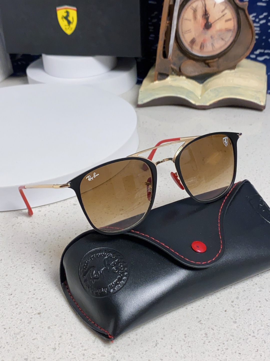 RayBan雷朋 太阳镜飞行员式金属框男女款时尚潮流墨镜 RB3601