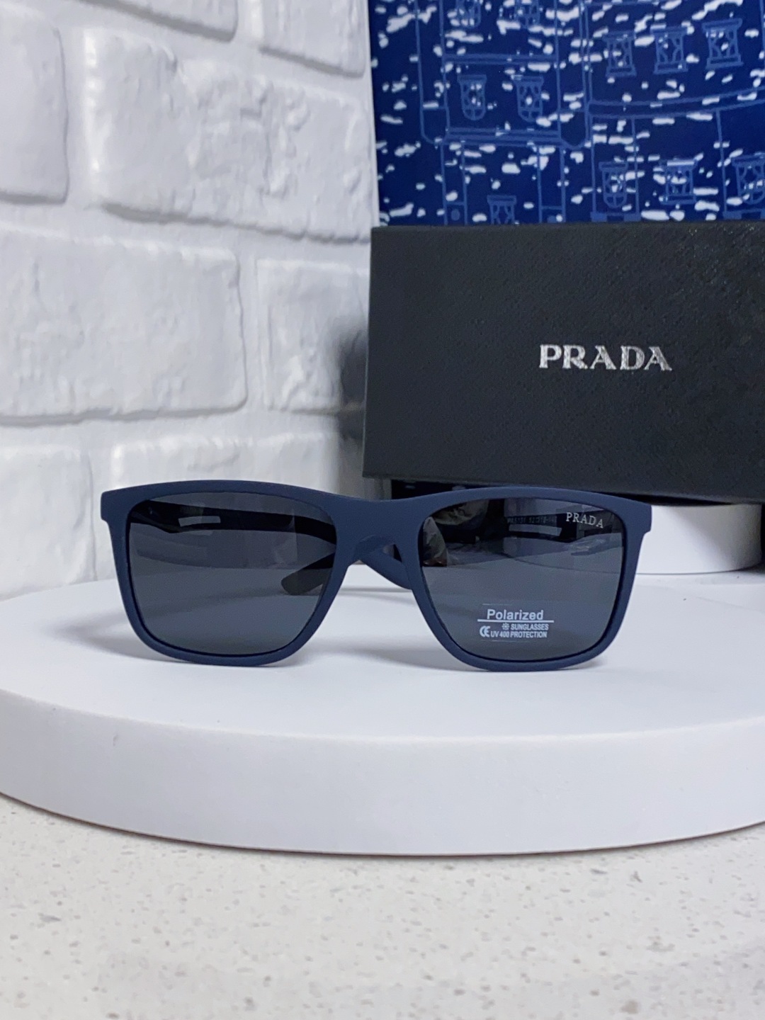 Prada普拉达 2025新款潮牌马拉松偏光彩色环保防紫外线男女网球跑步UV个性开车眼镜