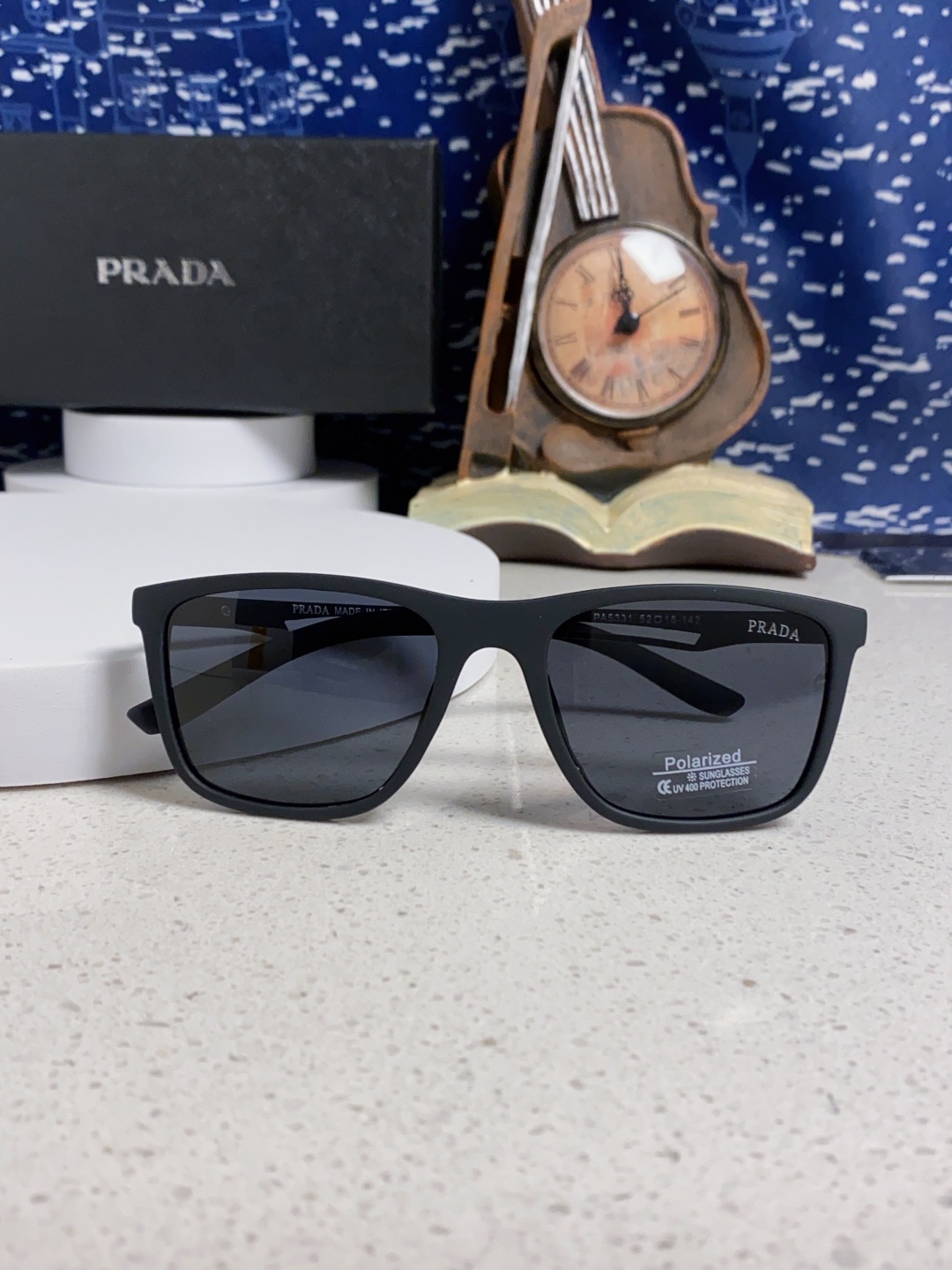 Prada普拉达 2025新款潮牌马拉松偏光彩色环保防紫外线男女网球跑步UV个性开车眼镜