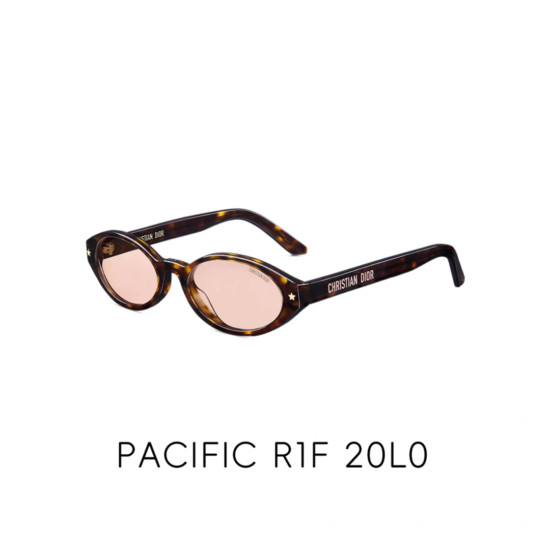 Dior迪奥 2025新款椭圆形猫眼墨镜女士迪丽热巴胶片同款高级感街拍防嗮太阳镜