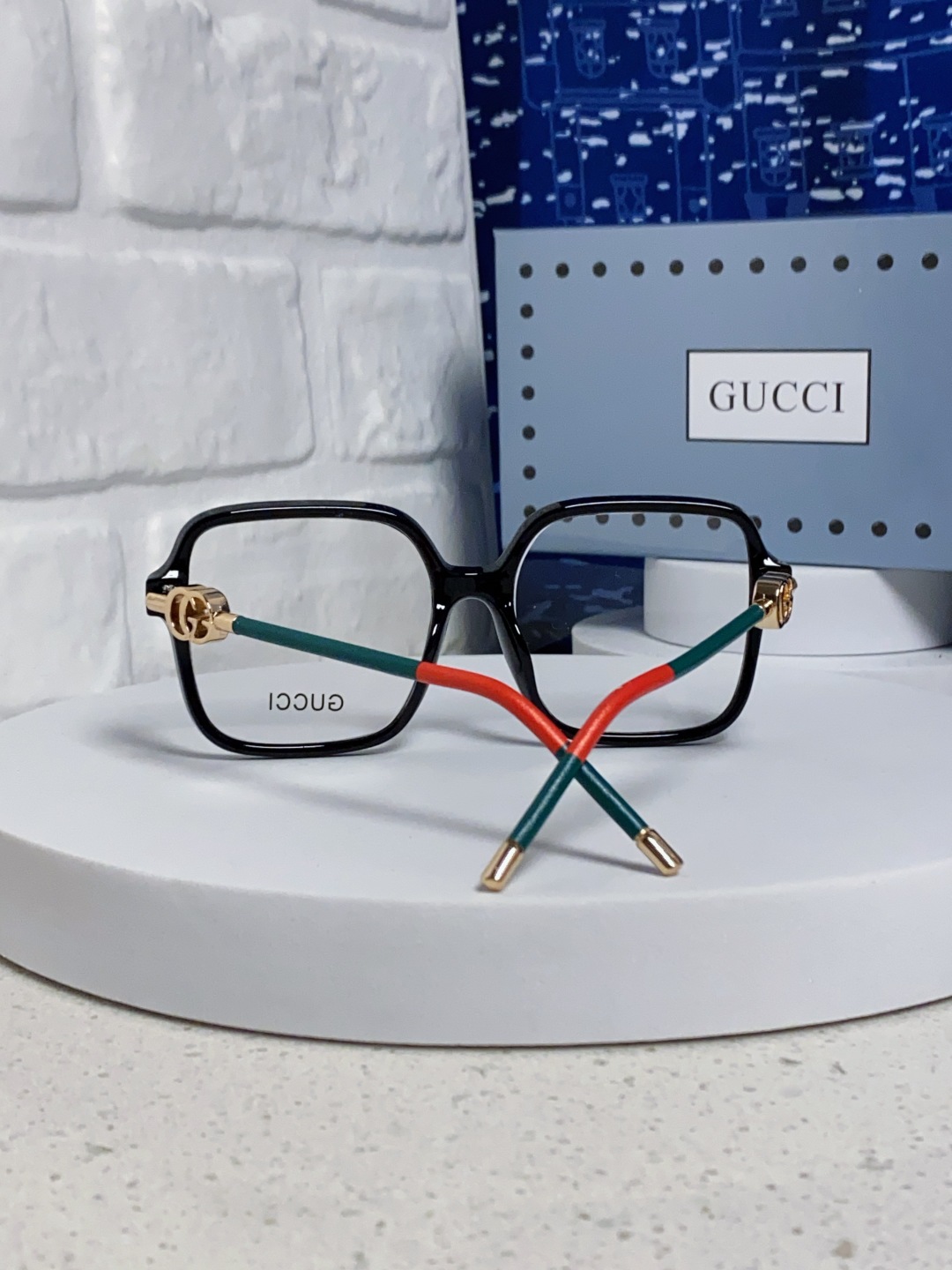 Gucci古奇 2025新款时尚复古个性舒适方框前卫男女款 太阳镜 墨镜百搭潮流模特款