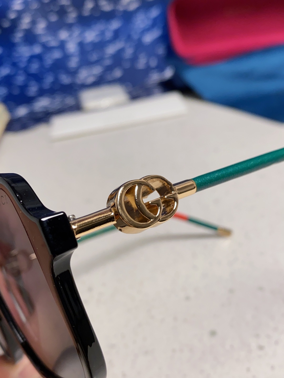 Gucci古奇 2025新款时尚复古个性舒适方框前卫男女款 太阳镜 墨镜百搭潮流模特款