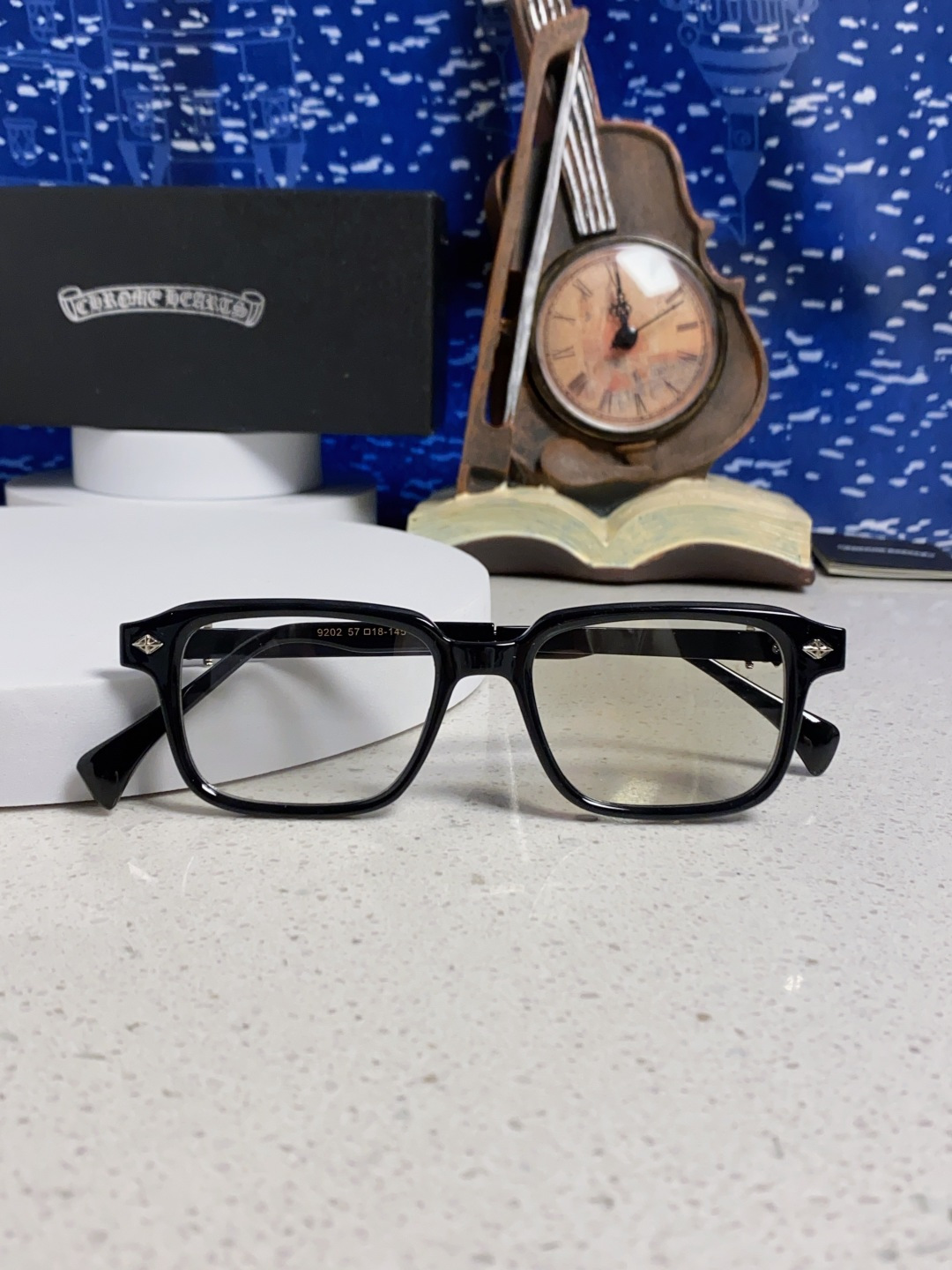  Chrome Hearts克罗心 2025新款复古超轻太阳镜男士偏光开车专用高级感 防紫外线变色太阳镜