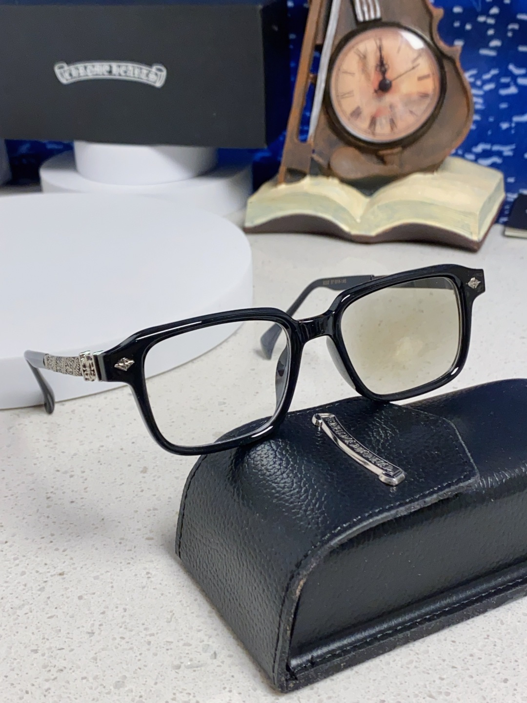  Chrome Hearts克罗心 2025新款复古超轻太阳镜男士偏光开车专用高级感 防紫外线变色太阳镜