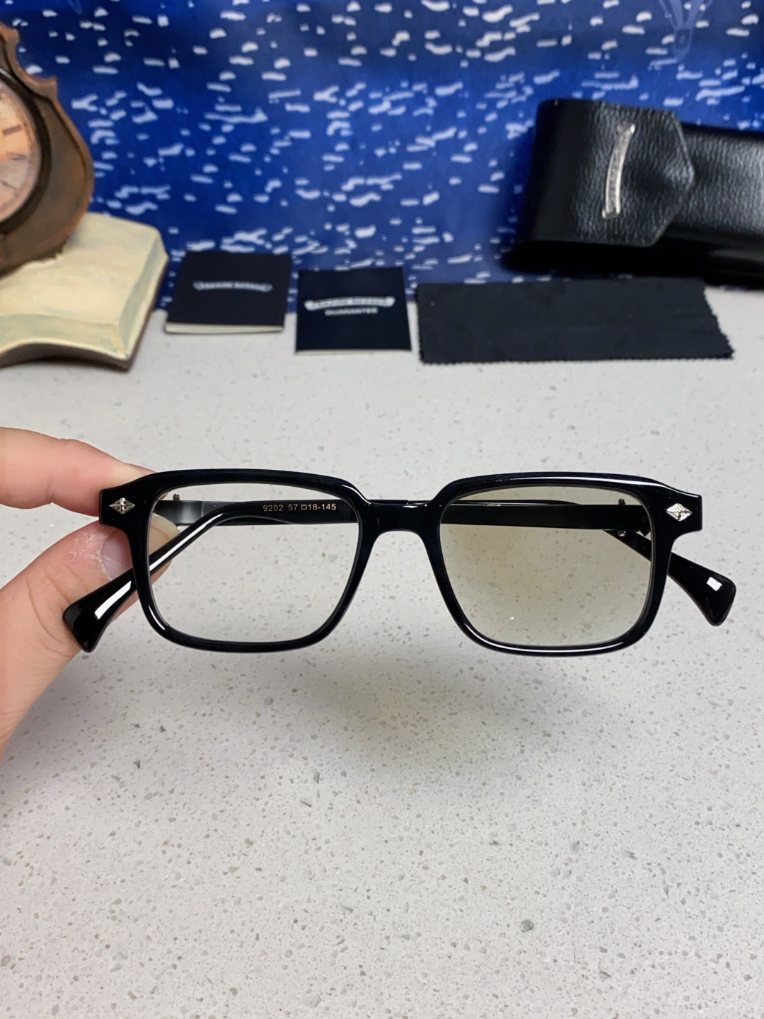  Chrome Hearts克罗心 2025新款复古超轻太阳镜男士偏光开车专用高级感 防紫外线变色太阳镜