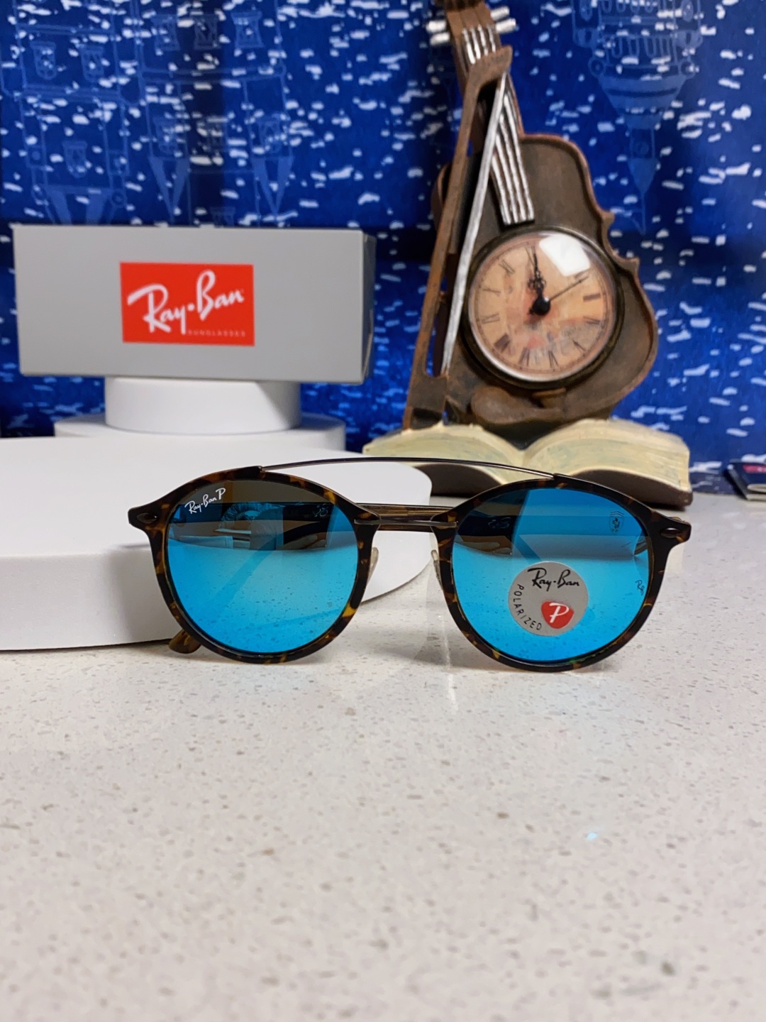 Rayban雷朋 2025款欧美时尚男女圆框双梁复古个性太阳眼欧洲站网红开车小红书墨镜 RB4266