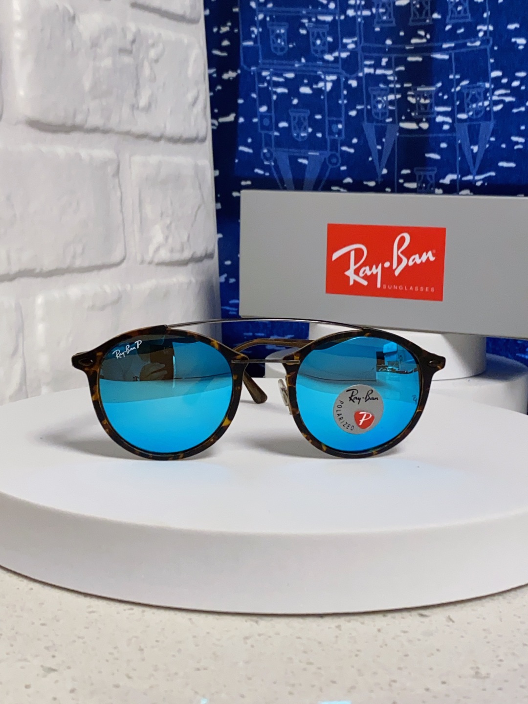 Rayban雷朋 2025款欧美时尚男女圆框双梁复古个性太阳眼欧洲站网红开车小红书墨镜 RB4266