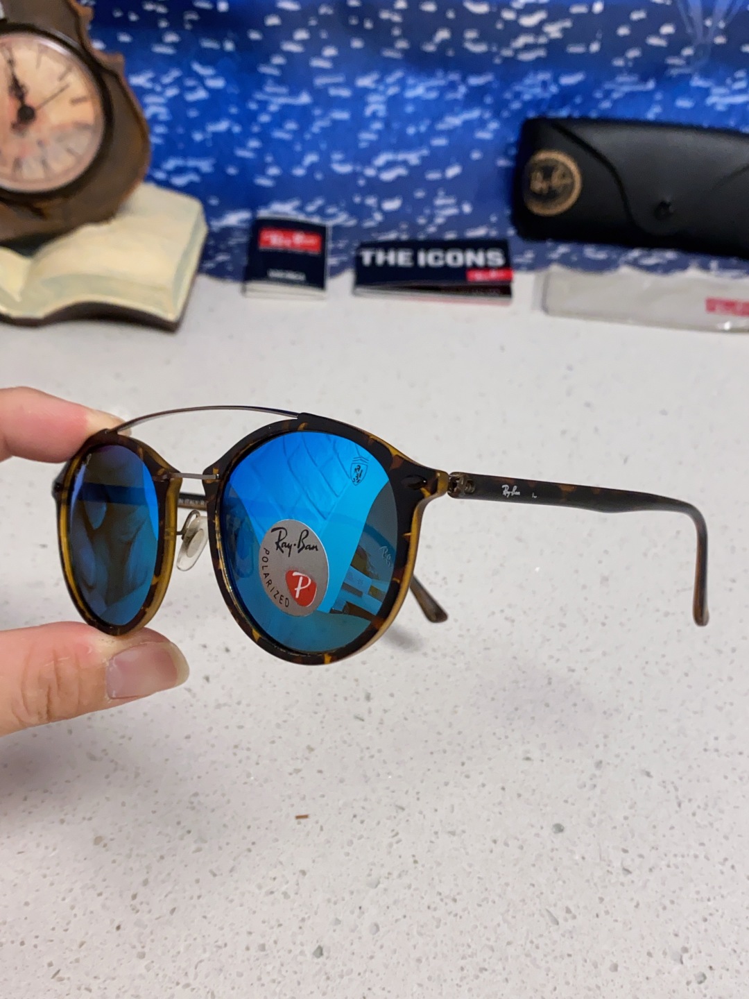 Rayban雷朋 2025款欧美时尚男女圆框双梁复古个性太阳眼欧洲站网红开车小红书墨镜 RB4266