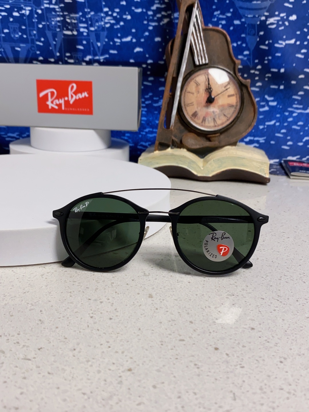 Rayban雷朋 2025款欧美时尚男女圆框双梁复古个性太阳眼欧洲站网红开车小红书墨镜 RB4266