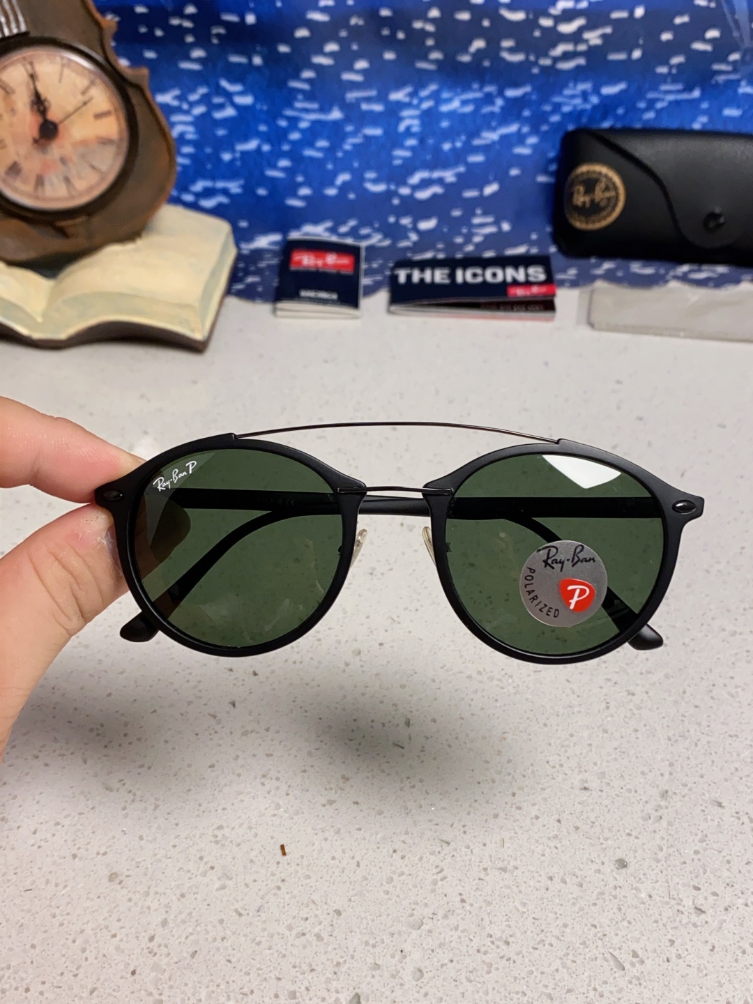 Rayban雷朋 2025款欧美时尚男女圆框双梁复古个性太阳眼欧洲站网红开车小红书墨镜 RB4266