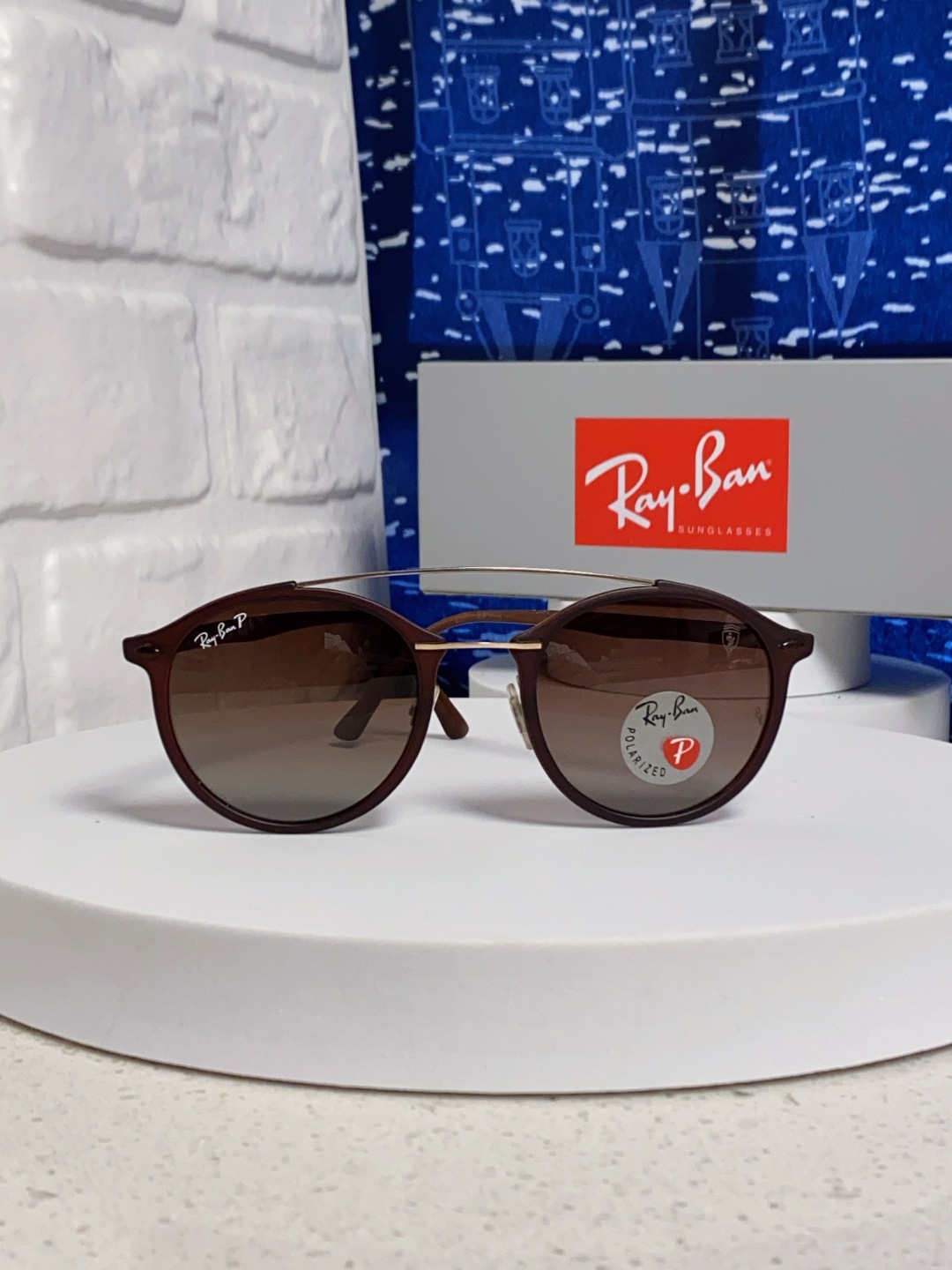 Rayban雷朋 2025款欧美时尚男女圆框双梁复古个性太阳眼欧洲站网红开车小红书墨镜 RB4266