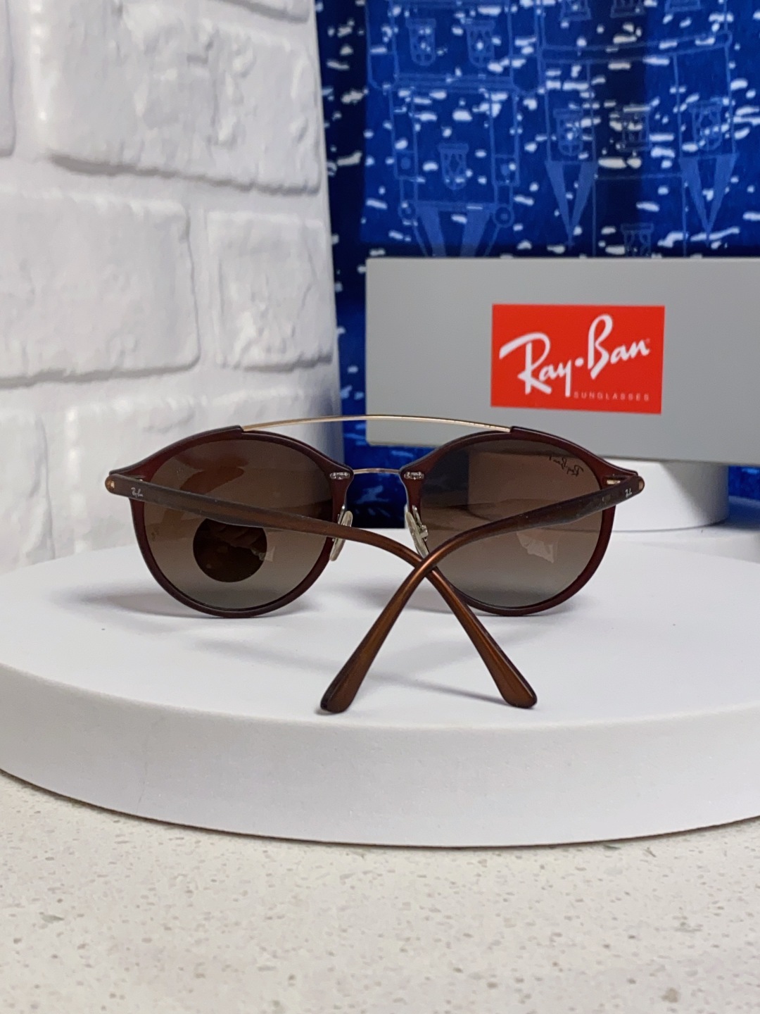 Rayban雷朋 2025款欧美时尚男女圆框双梁复古个性太阳眼欧洲站网红开车小红书墨镜 RB4266