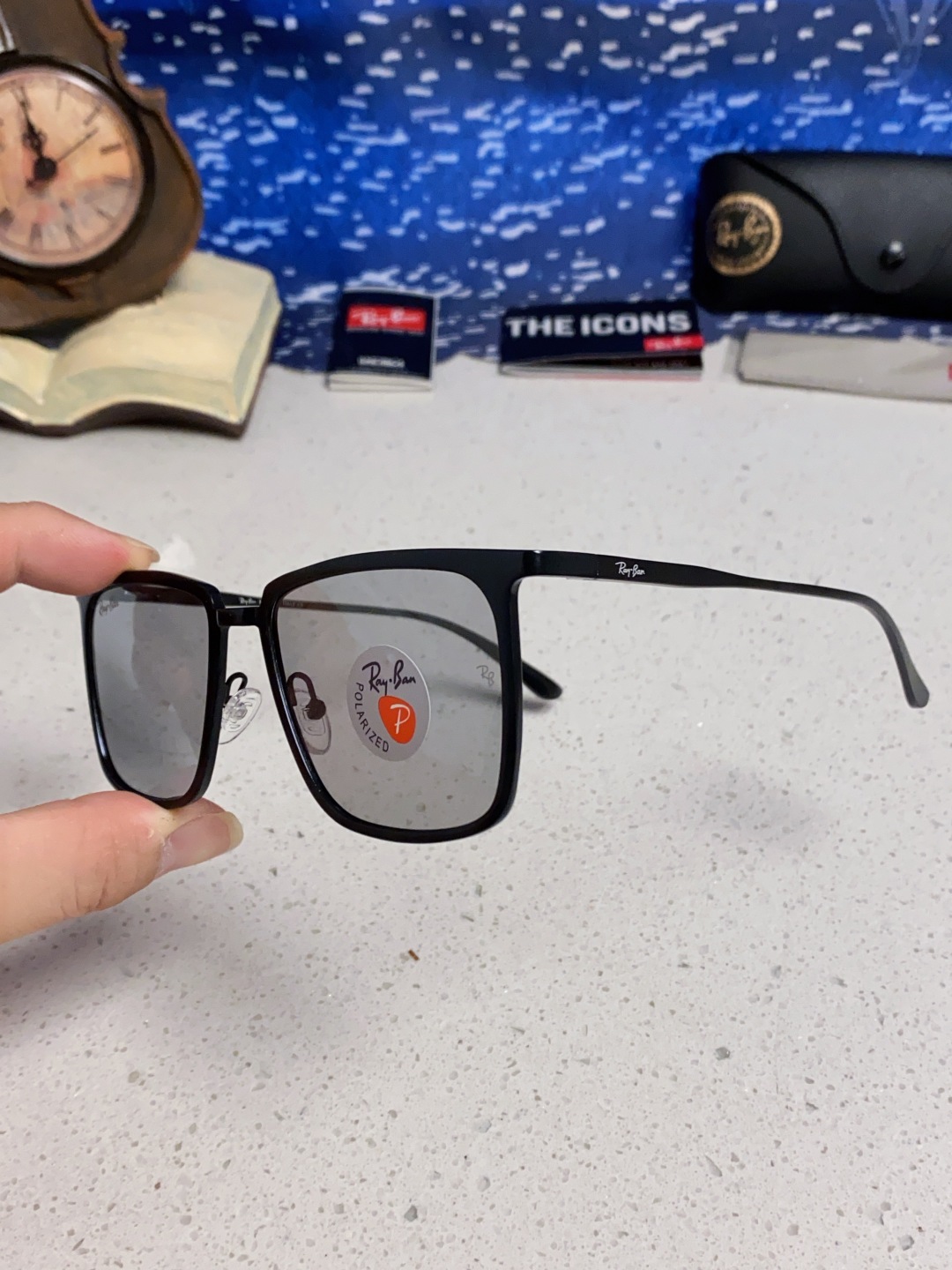 Rayban雷朋 2025新款偏光男女通用 时尚休闲金属方框驾车专用 RB8929