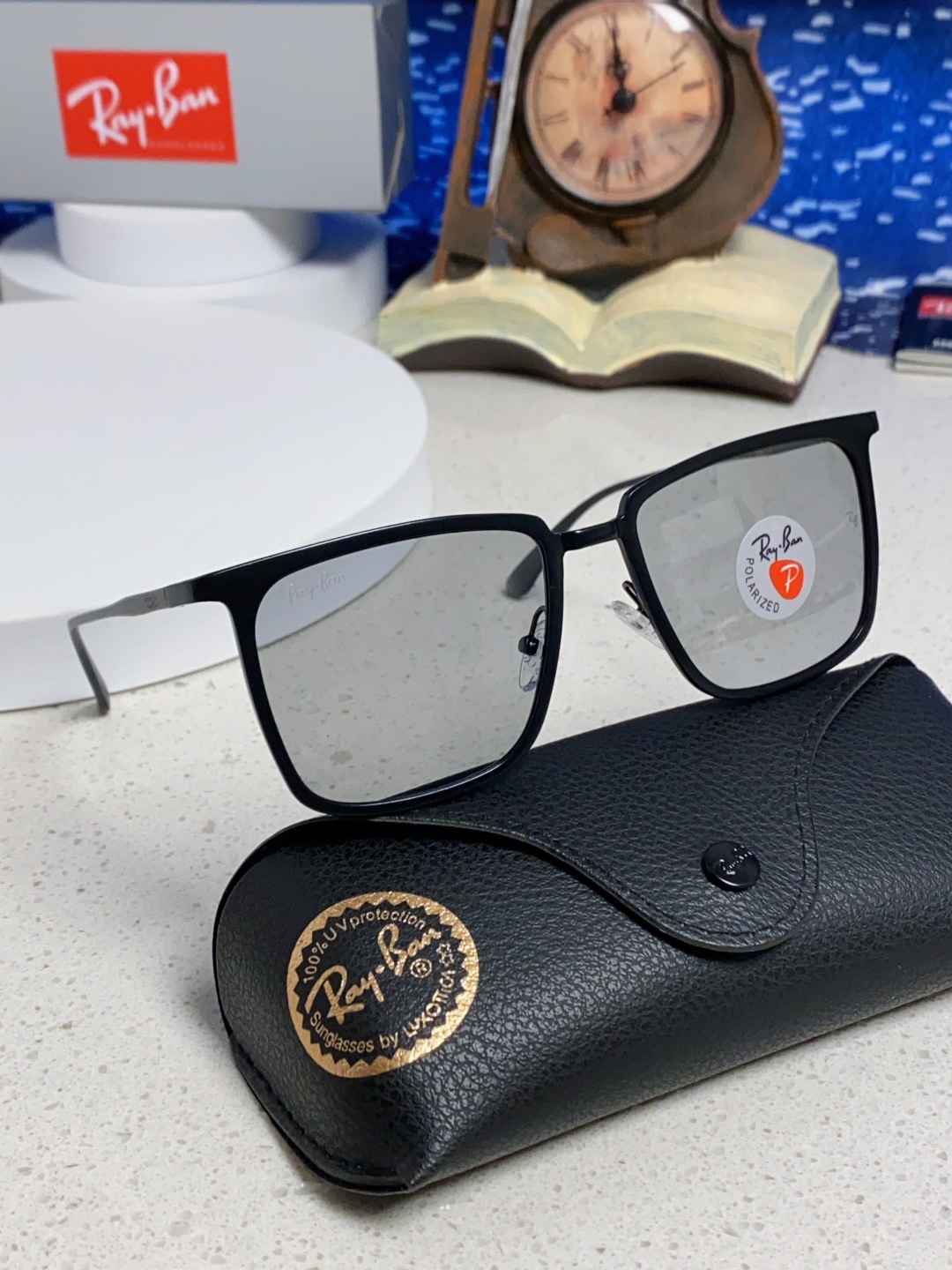 Rayban雷朋 2025新款偏光男女通用 时尚休闲金属方框驾车专用 RB8929