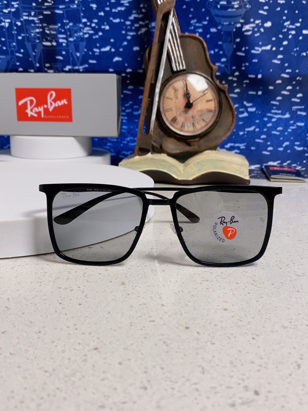Rayban雷朋 2025新款偏光男女通用 时尚休闲金属方框驾车专用 RB8929