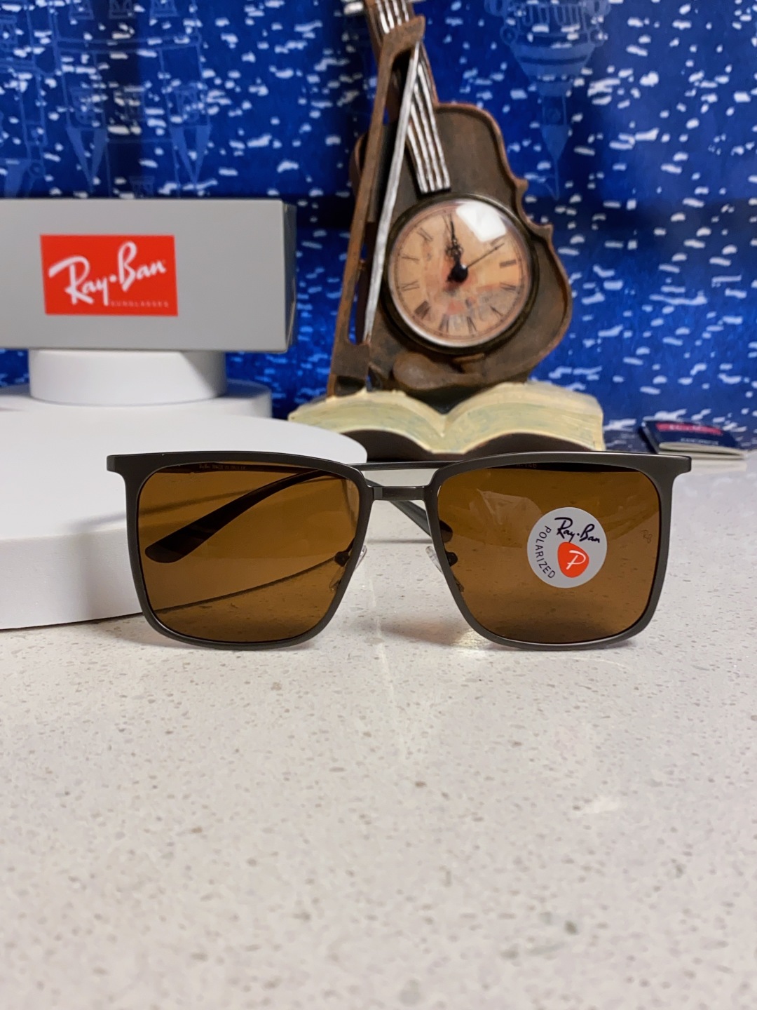 Rayban雷朋 2025新款偏光男女通用 时尚休闲金属方框驾车专用 RB8929