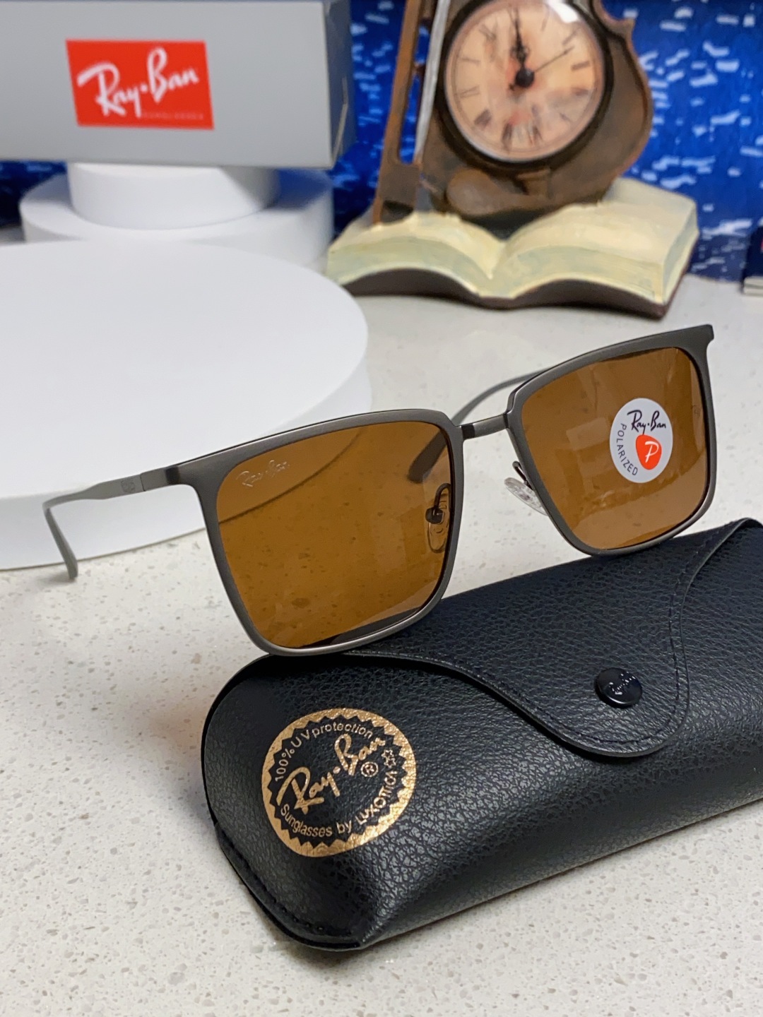 Rayban雷朋 2025新款偏光男女通用 时尚休闲金属方框驾车专用 RB8929