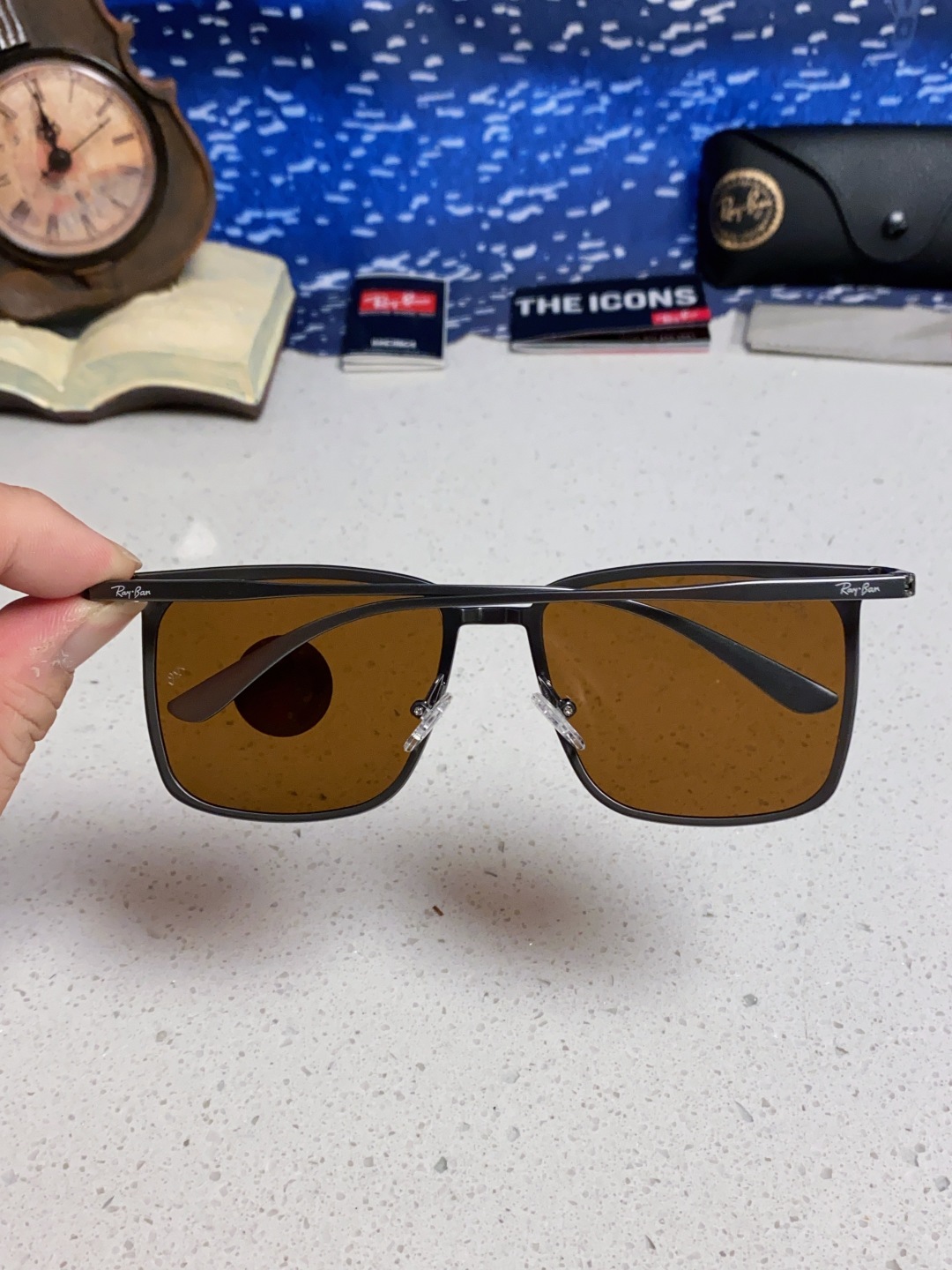 Rayban雷朋 2025新款偏光男女通用 时尚休闲金属方框驾车专用 RB8929