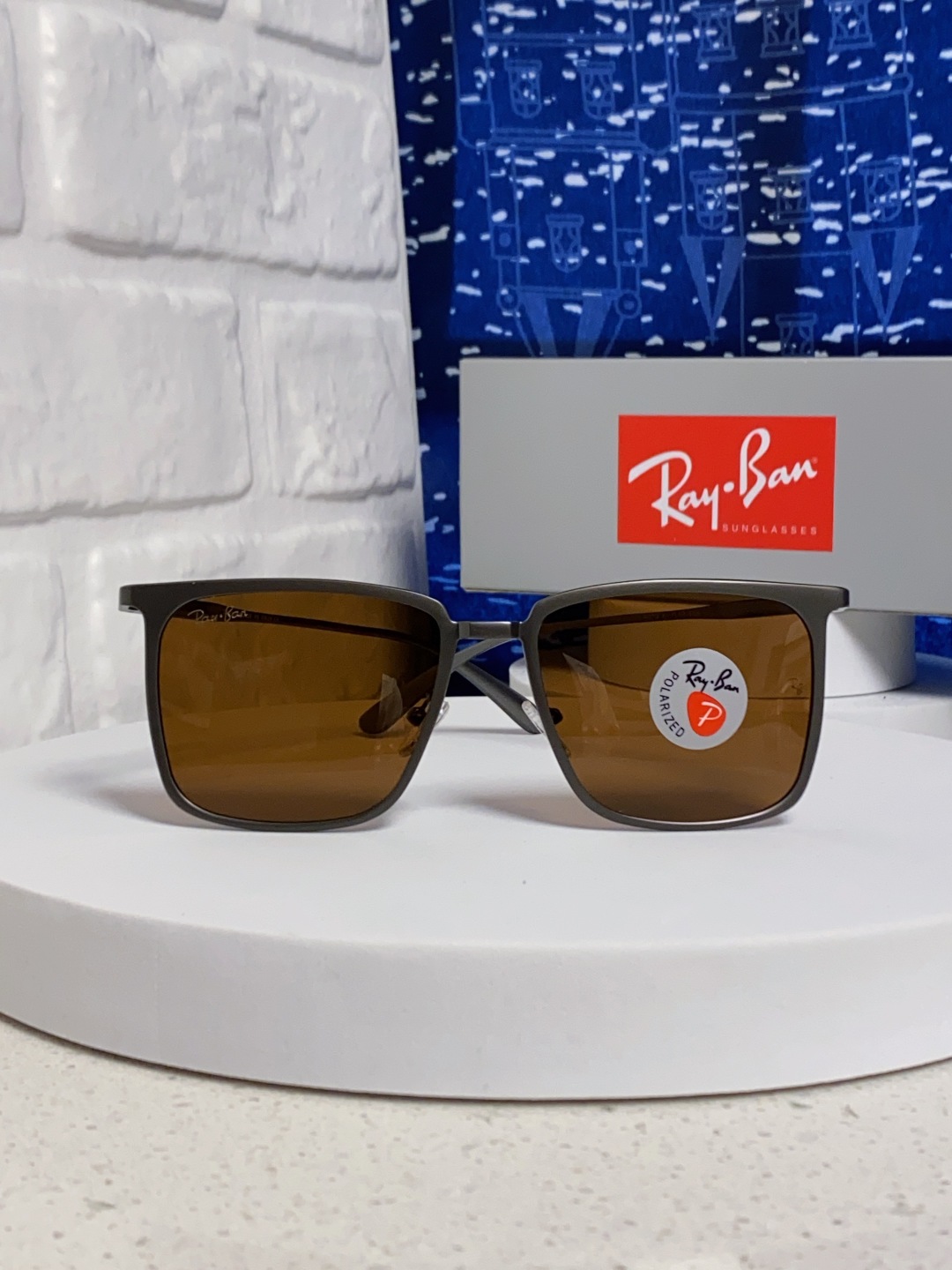 Rayban雷朋 2025新款偏光男女通用 时尚休闲金属方框驾车专用 RB8929