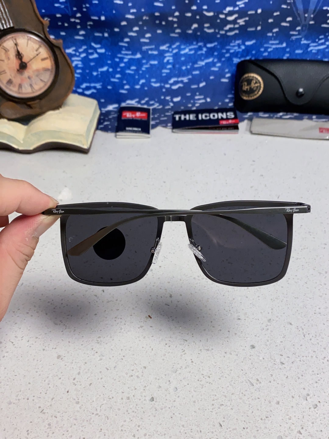 Rayban雷朋 2025新款偏光男女通用 时尚休闲金属方框驾车专用 RB8929