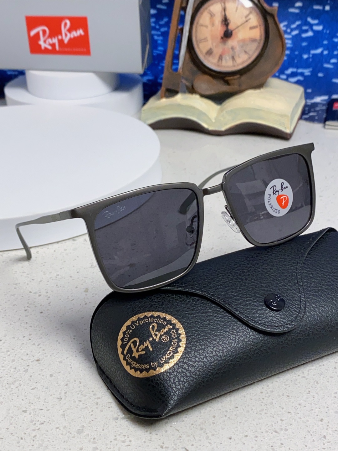 Rayban雷朋 2025新款偏光男女通用 时尚休闲金属方框驾车专用 RB8929