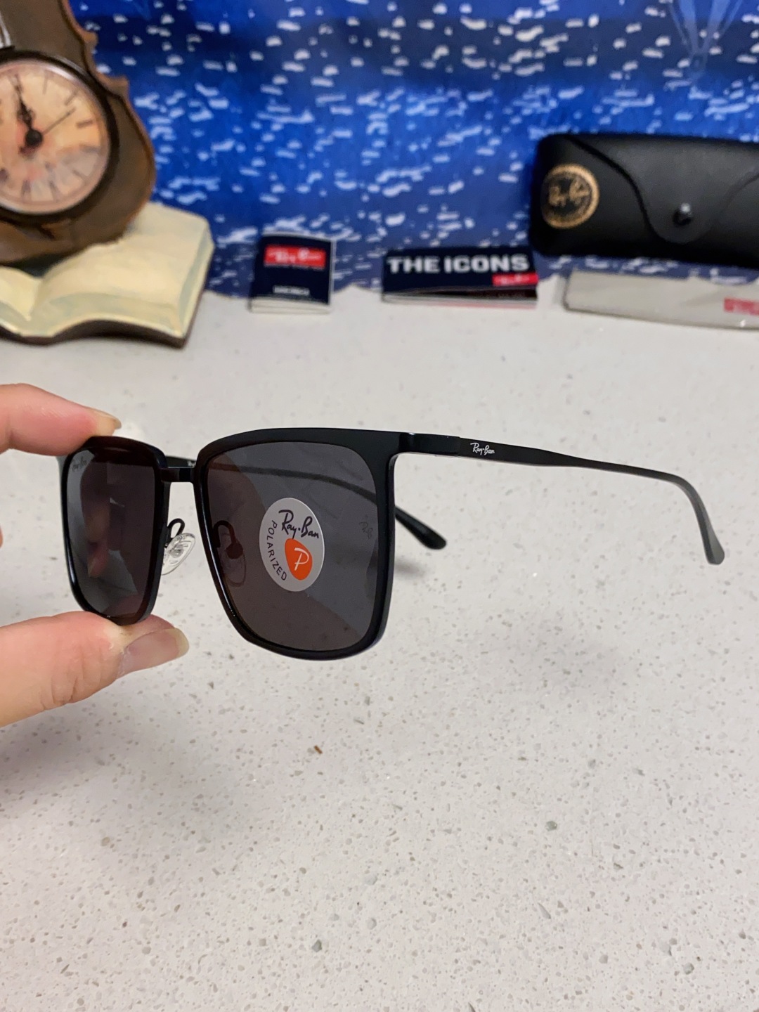 Rayban雷朋 2025新款偏光男女通用 时尚休闲金属方框驾车专用 RB8929