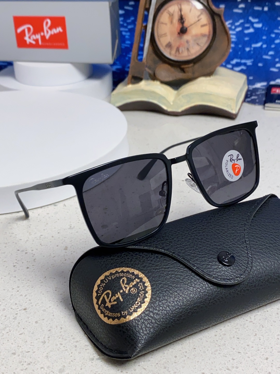Rayban雷朋 2025新款偏光男女通用 时尚休闲金属方框驾车专用 RB8929