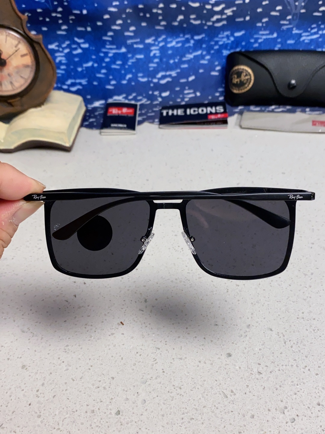 Rayban雷朋 2025新款偏光男女通用 时尚休闲金属方框驾车专用 RB8929