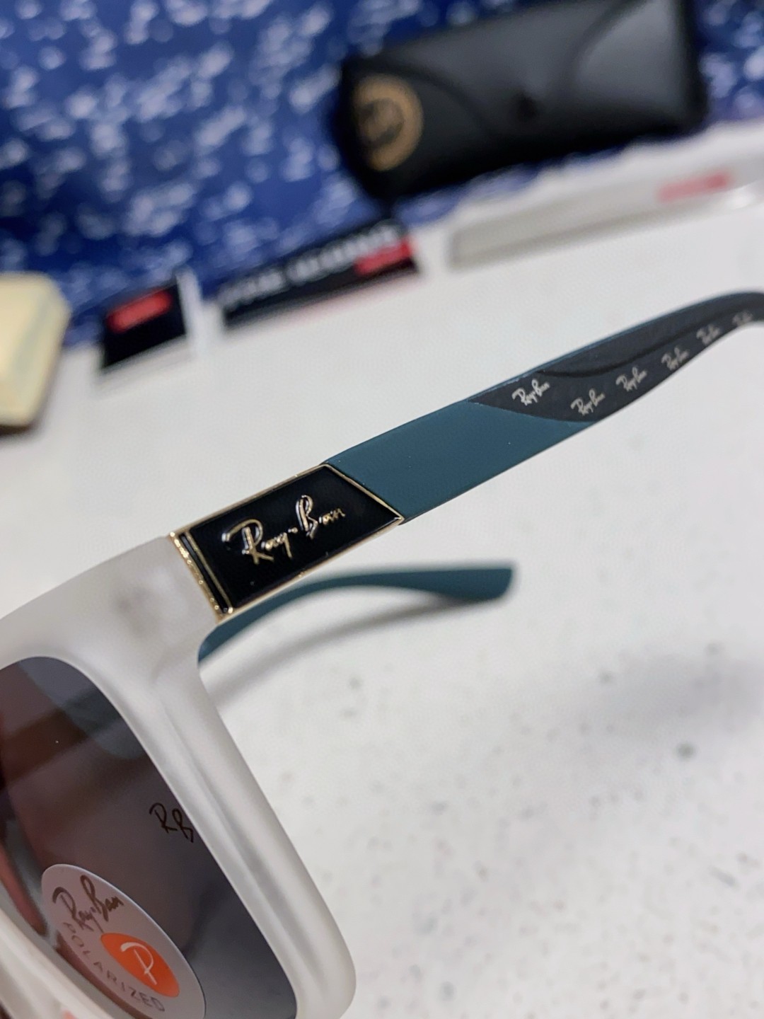 RayBan雷朋 2025新款太阳镜方形时尚复古男士开车防晒墨镜 RB69030 Size:60口15-