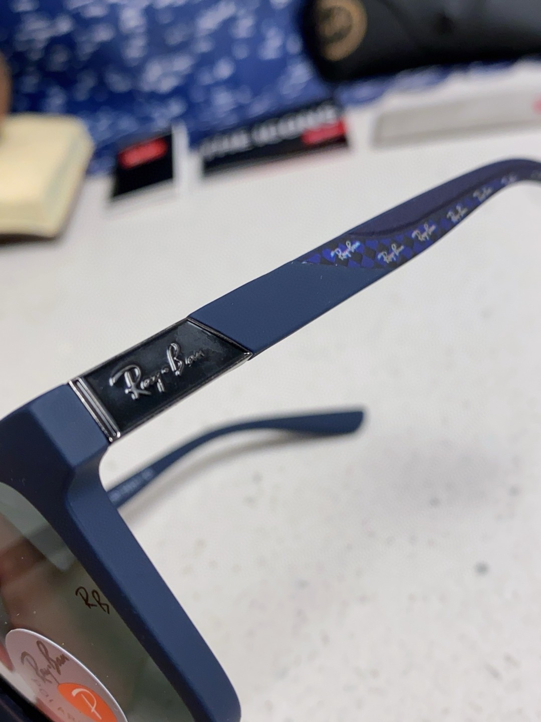 RayBan雷朋 2025新款太阳镜方形时尚复古男士开车防晒墨镜 RB69030 Size:60口15-