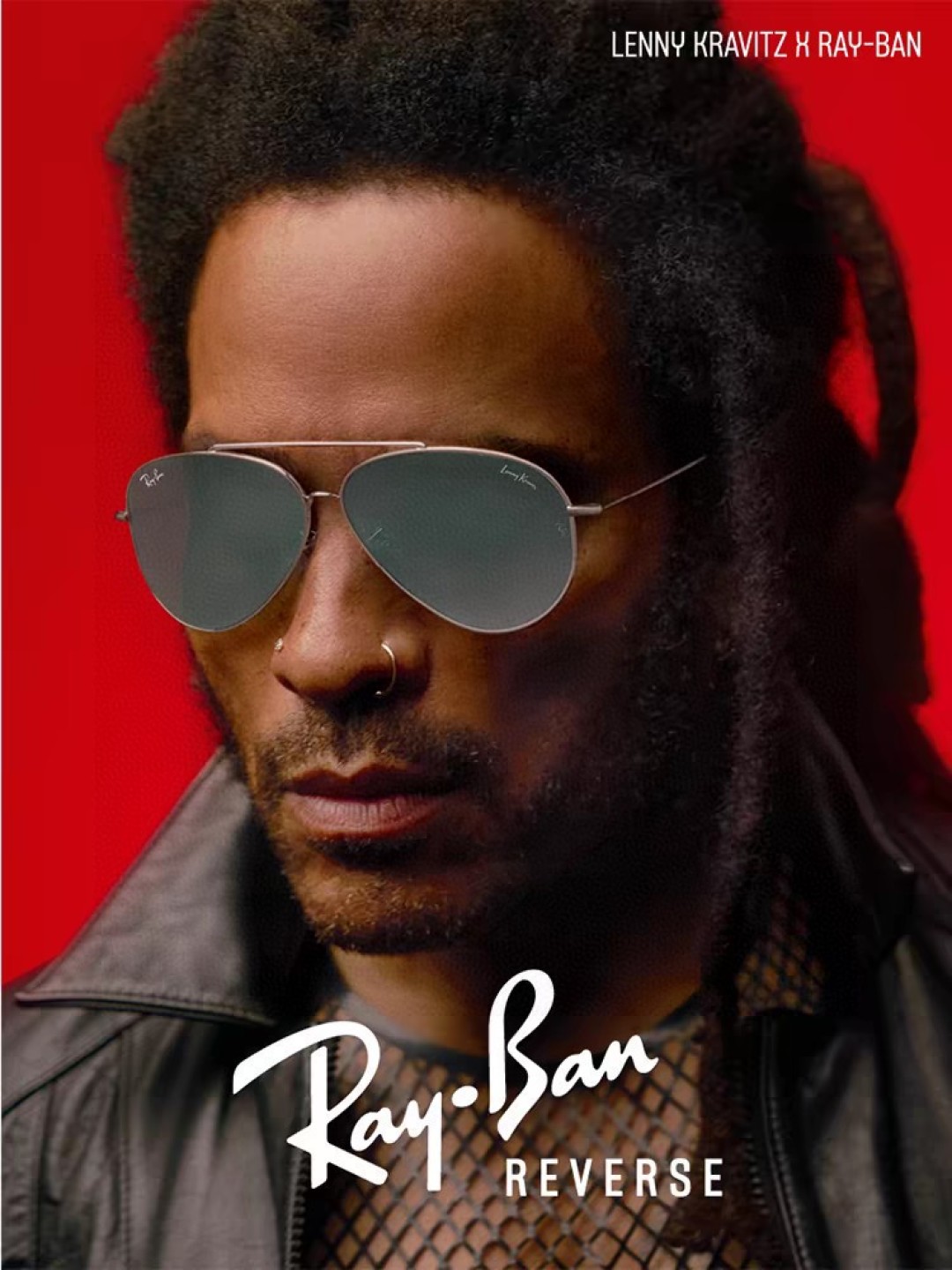 RayBan雷朋 2025成毅同款REVERSE反转系列 凹面镜片 莱尼克拉维茨联名限量版飞行员式墨镜 