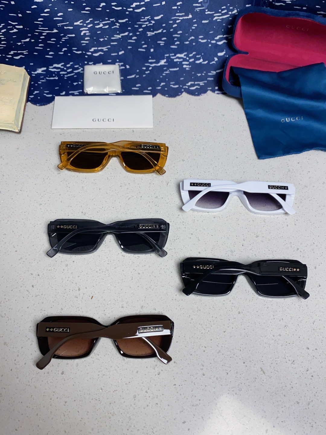 Gucci古奇 2025新款欧美墨镜男女倪妮方形时尚韩版防紫外线复古辣妹高颜值显瘦太阳镜