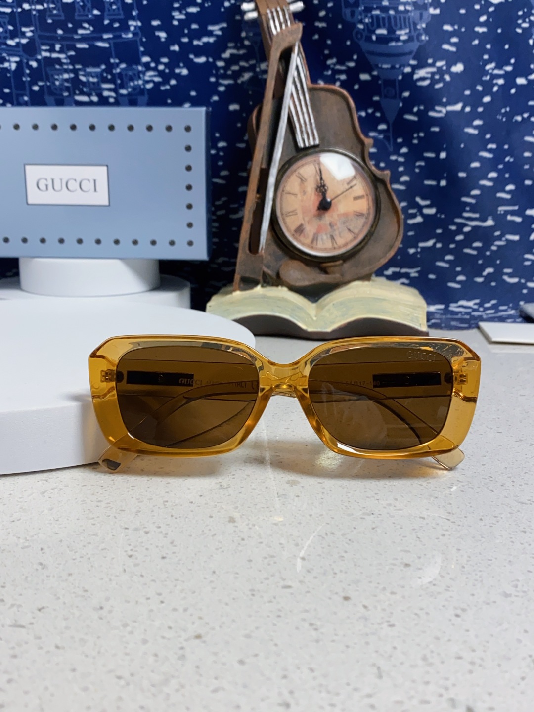 Gucci古奇 2025新款欧美墨镜男女倪妮方形时尚韩版防紫外线复古辣妹高颜值显瘦太阳镜