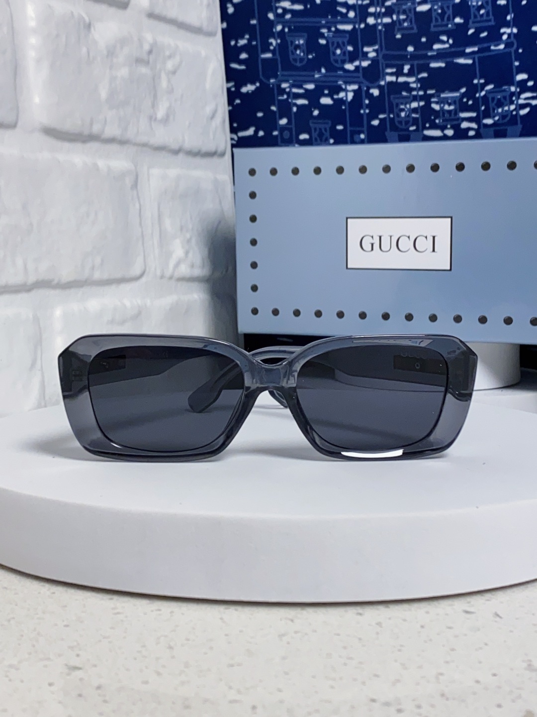 Gucci古奇 2025新款欧美墨镜男女倪妮方形时尚韩版防紫外线复古辣妹高颜值显瘦太阳镜