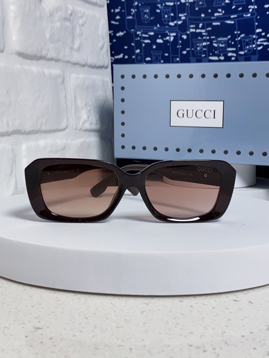 Gucci古奇 2025新款欧美墨镜男女倪妮方形时尚韩版防紫外线复古辣妹高颜值显瘦太阳镜