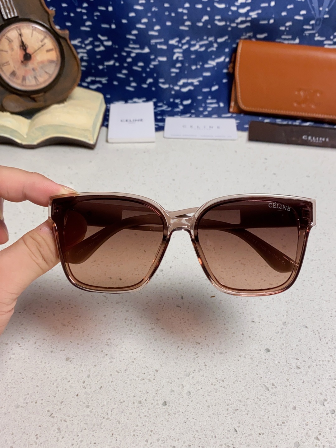 Celine塞林 2025新款凯旋门墨镜高级感方形显瘦太阳镜防紫外线女款