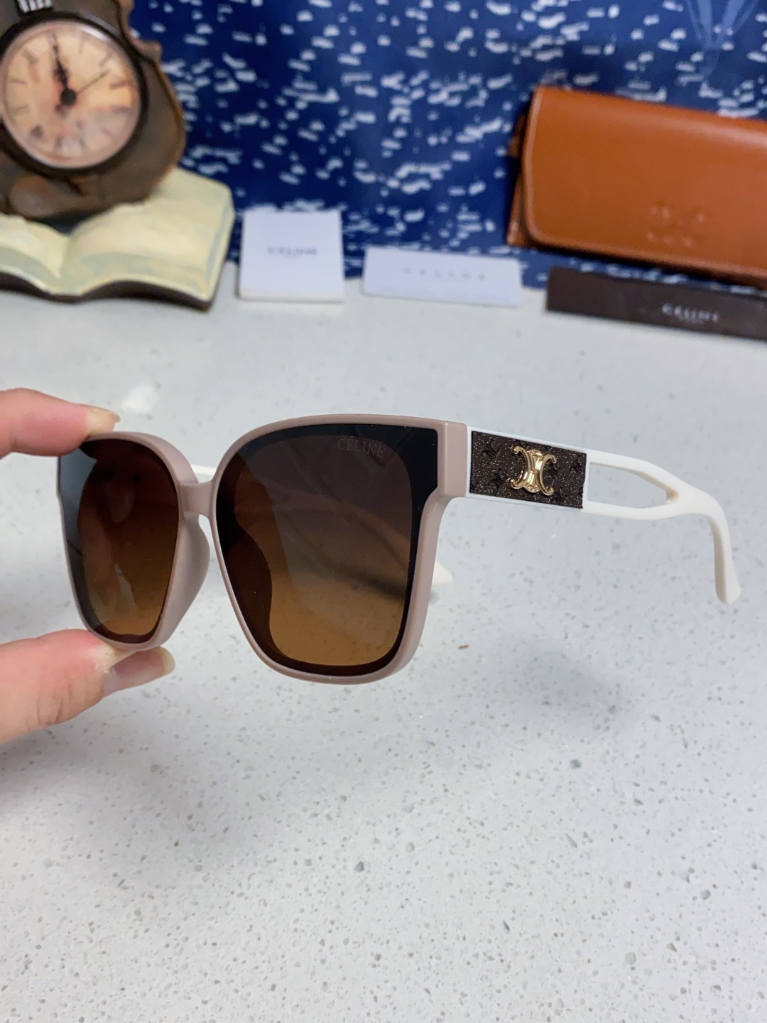Celine塞林 2025新款凯旋门墨镜高级感方形显瘦太阳镜防紫外线女款