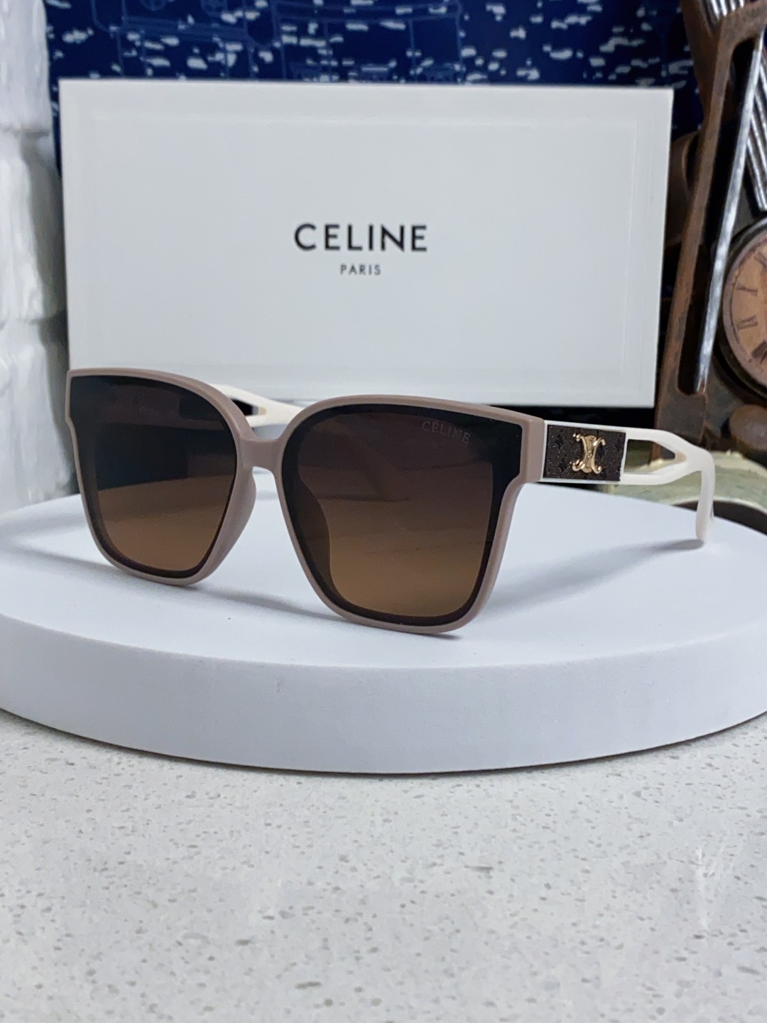 Celine塞林 2025新款凯旋门墨镜高级感方形显瘦太阳镜防紫外线女款