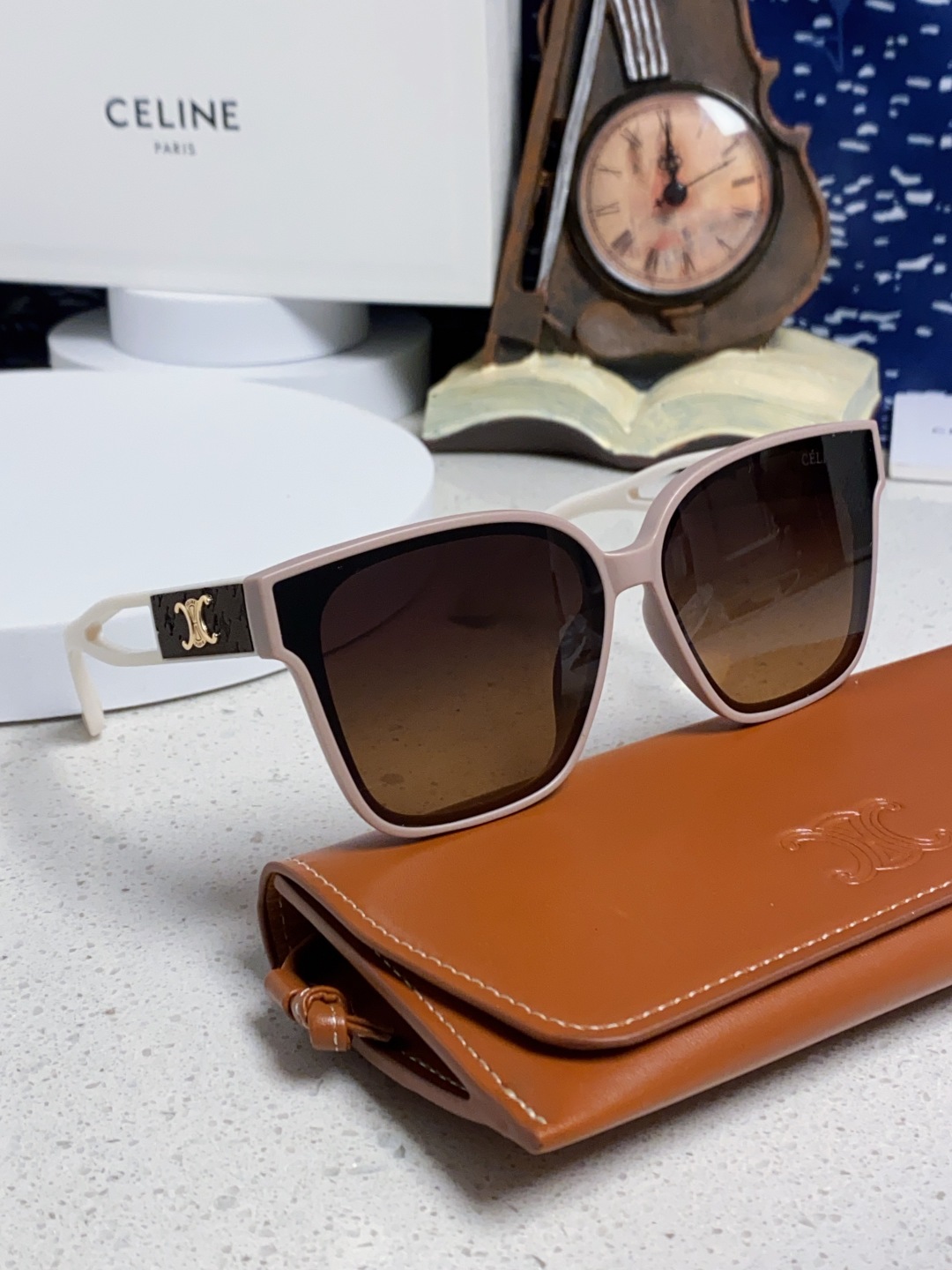Celine塞林 2025新款凯旋门墨镜高级感方形显瘦太阳镜防紫外线女款