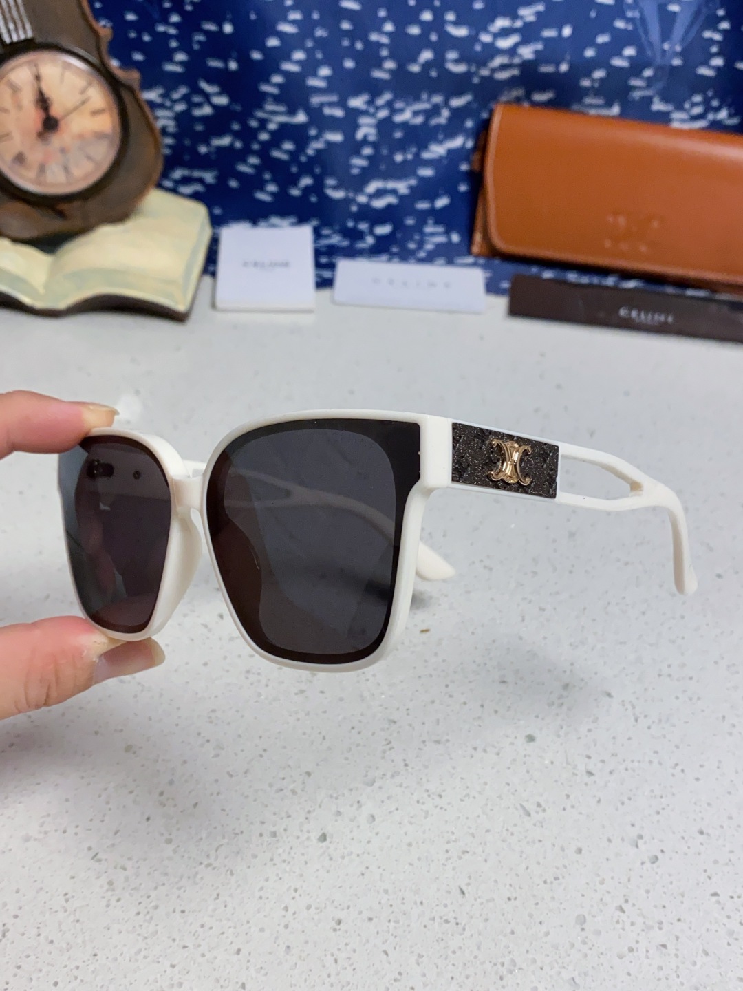 Celine塞林 2025新款凯旋门墨镜高级感方形显瘦太阳镜防紫外线女款