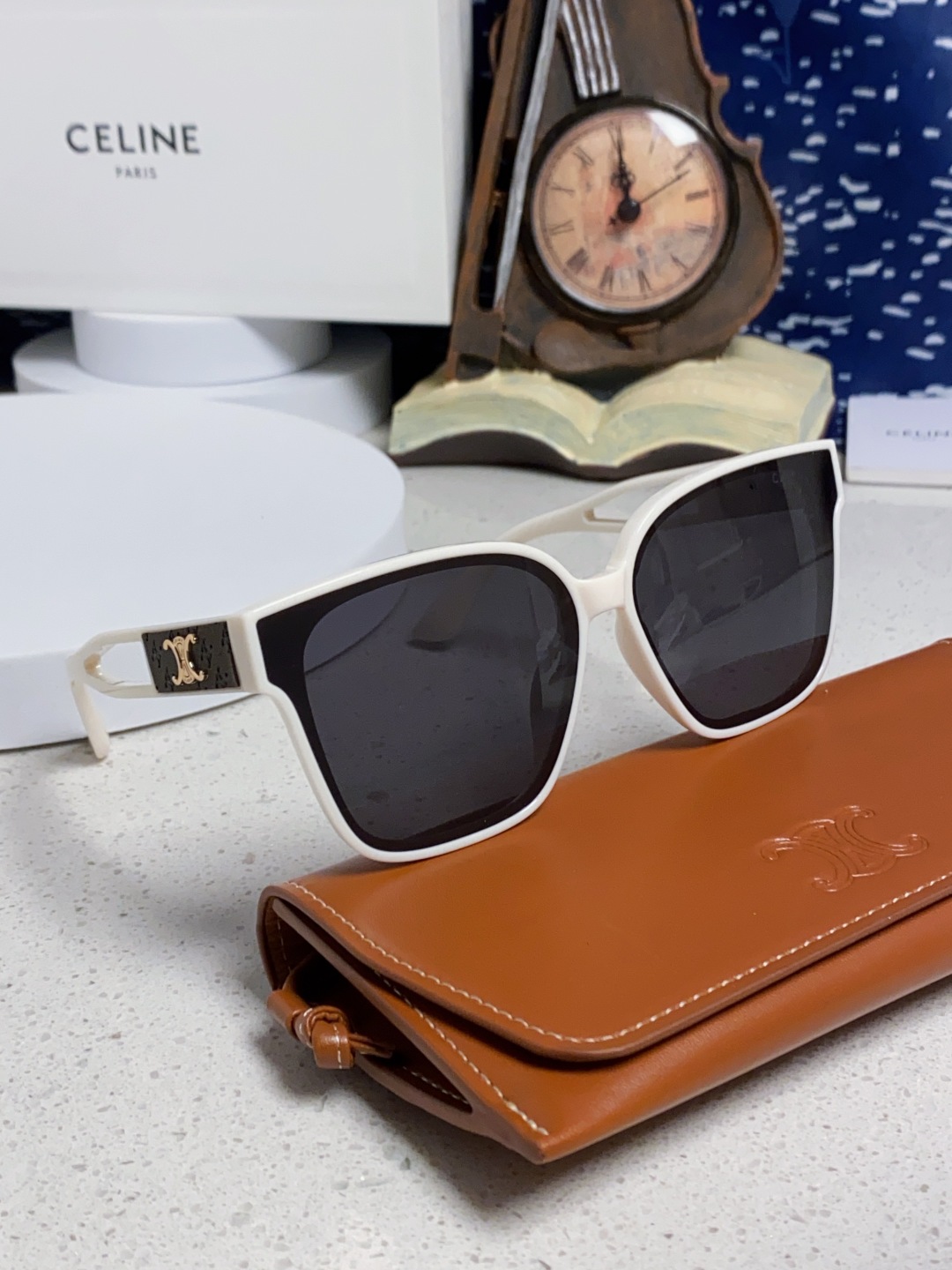 Celine塞林 2025新款凯旋门墨镜高级感方形显瘦太阳镜防紫外线女款