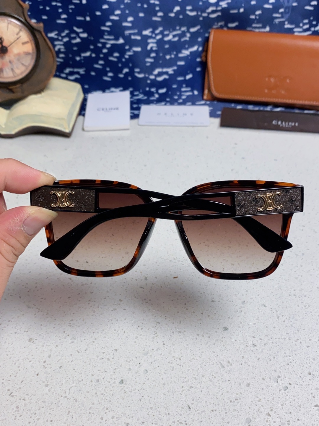 Celine塞林 2025新款凯旋门墨镜高级感方形显瘦太阳镜防紫外线女款