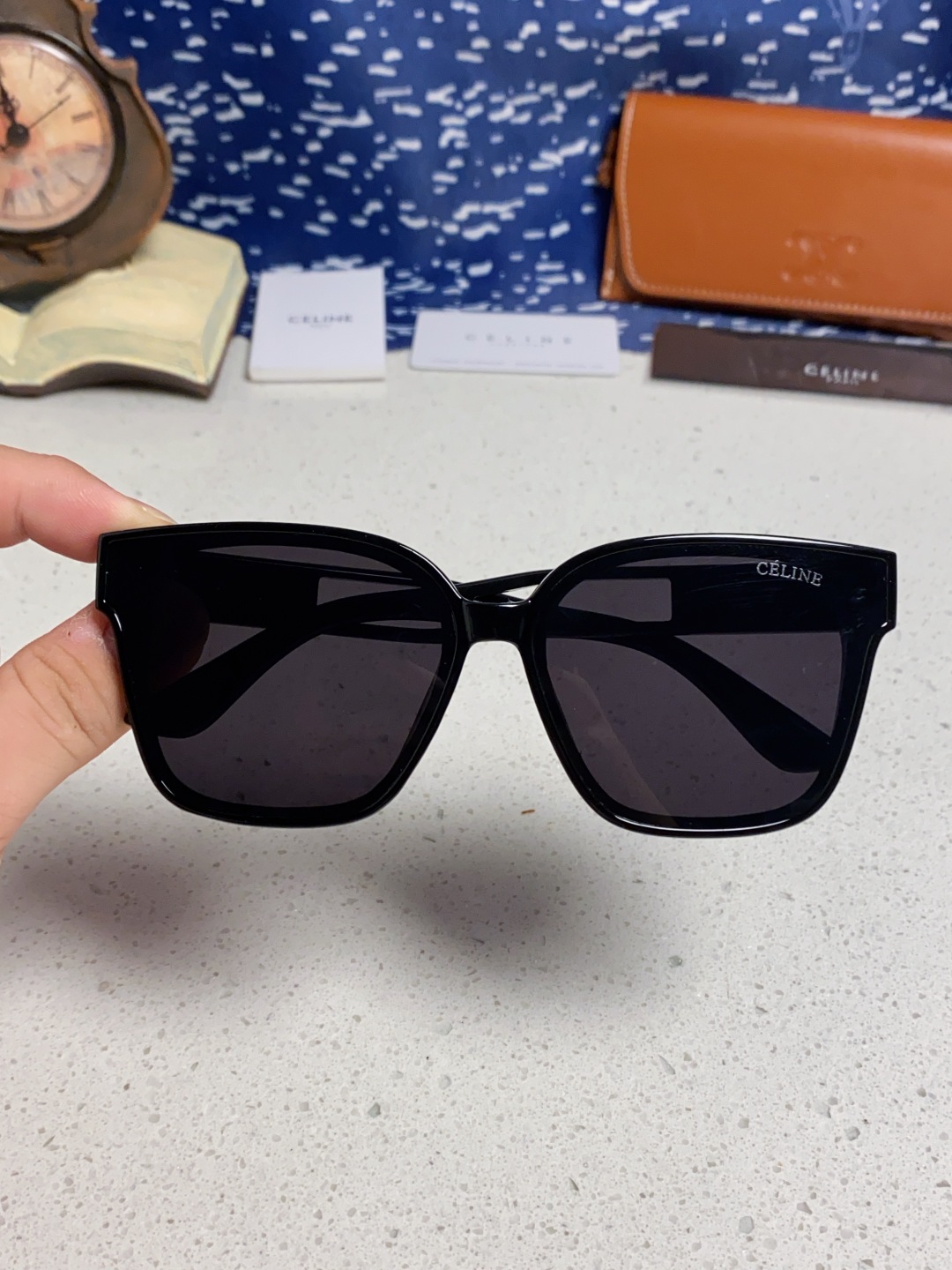 Celine塞林 2025新款凯旋门墨镜高级感方形显瘦太阳镜防紫外线女款